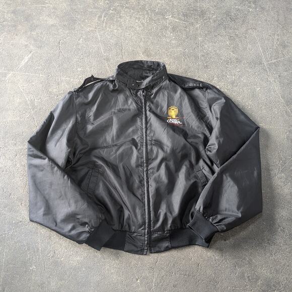 Cobra Black Bomber Jacket - Picture 1 of 8